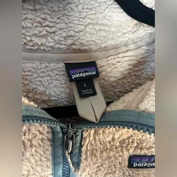 Women's Los Gatos Quarter Zip Patagonia Size Large Mauve Brown Pink Color - Picture 5 of 10